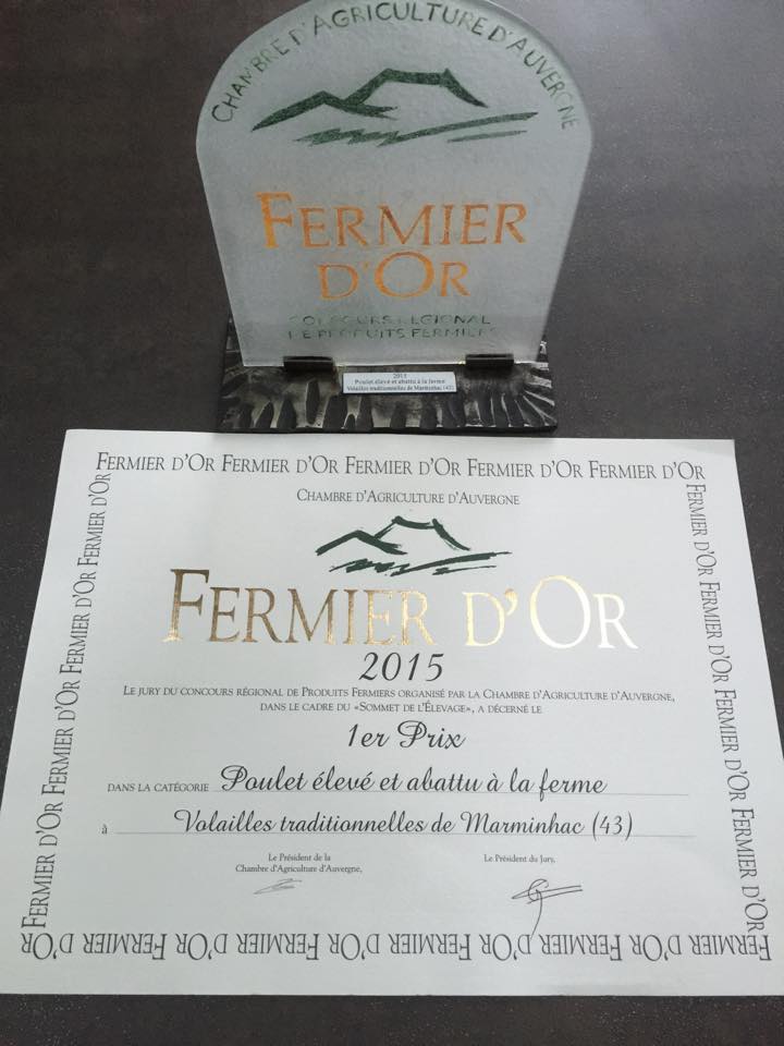 meilleur poulet d'auvergne - poulet fermier le puy en velay